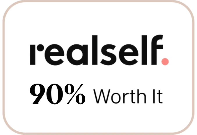 RealSelf 90% Worth It Badge