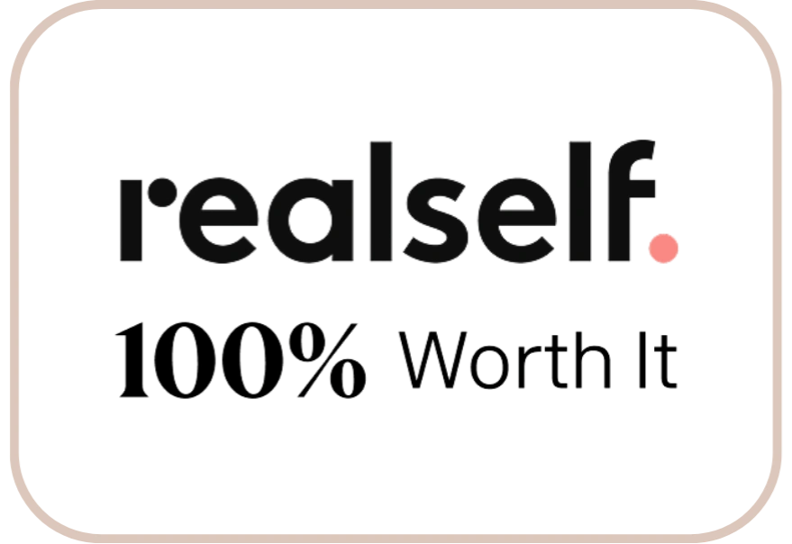 RealSelf 100% Worth It Badge